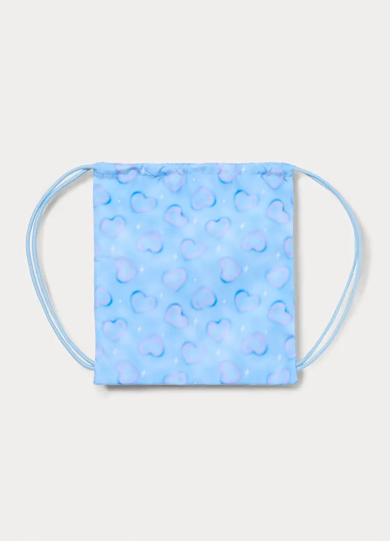 Sacca Zaino Lilo & Stitch, Bambina, Azzurro chiaro, U miniatura 2