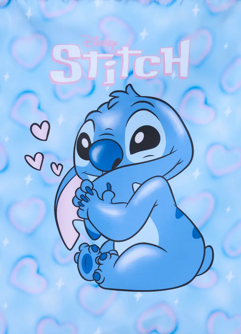 Sacca Zaino Lilo & Stitch, Bambina, Azzurro chiaro, U miniatura 3