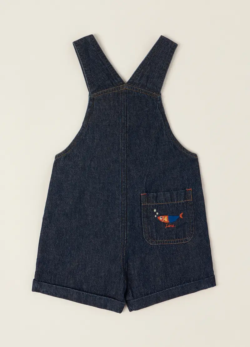 Blukids Salopette Neonato Blu 4349912 miniatura 2