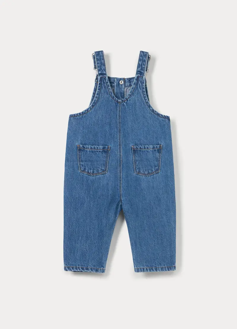 Blukids Salopette Bambina Blu 4221885 miniatura 2