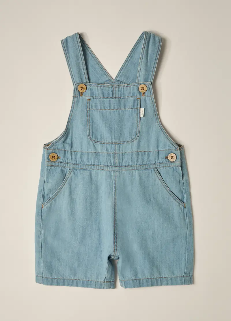 Blukids Salopette Neonato Azzurro 1087308