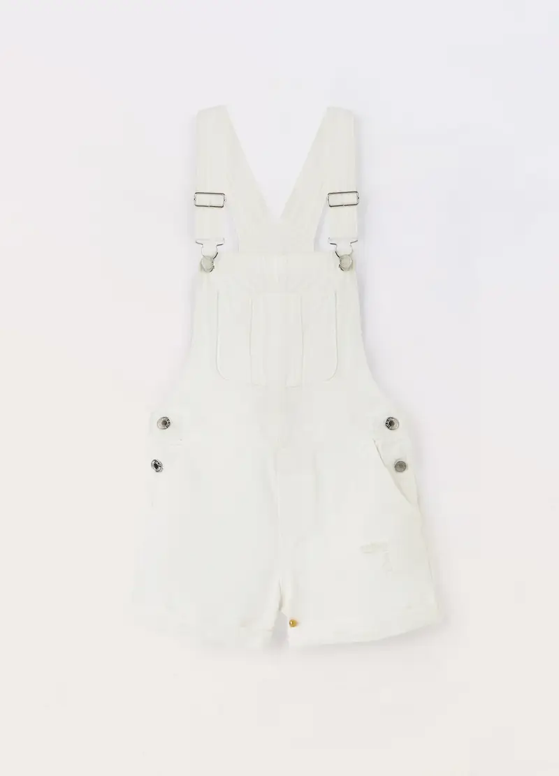 Blukids Salopette Ragazza Bianco 965134