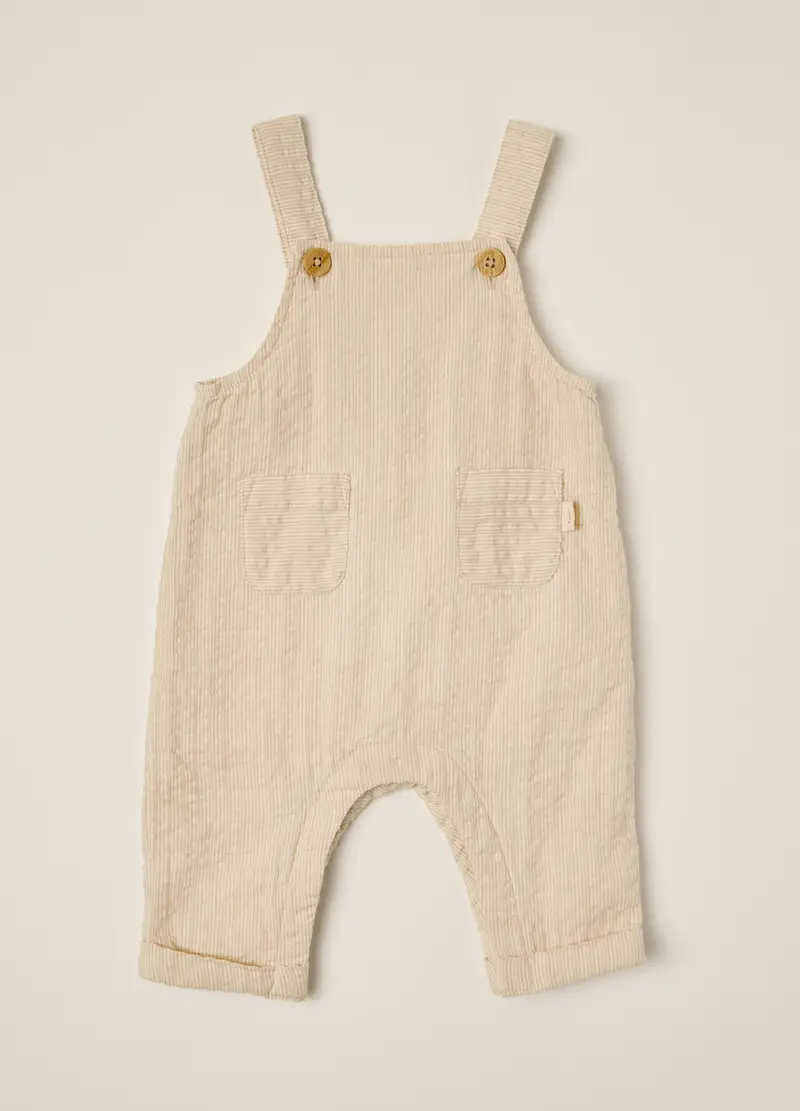 Blukids Salopette Neonato Beige 1304814