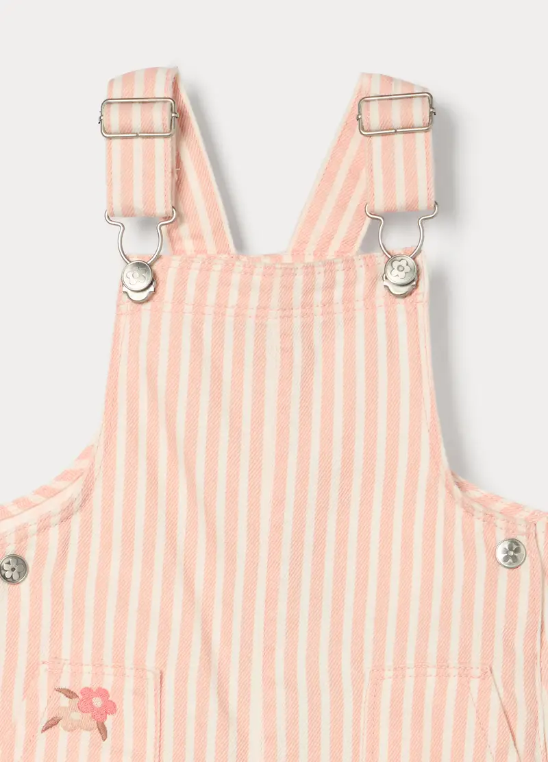 Blukids Salopette Bambina Rosa 4221883 miniatura 3