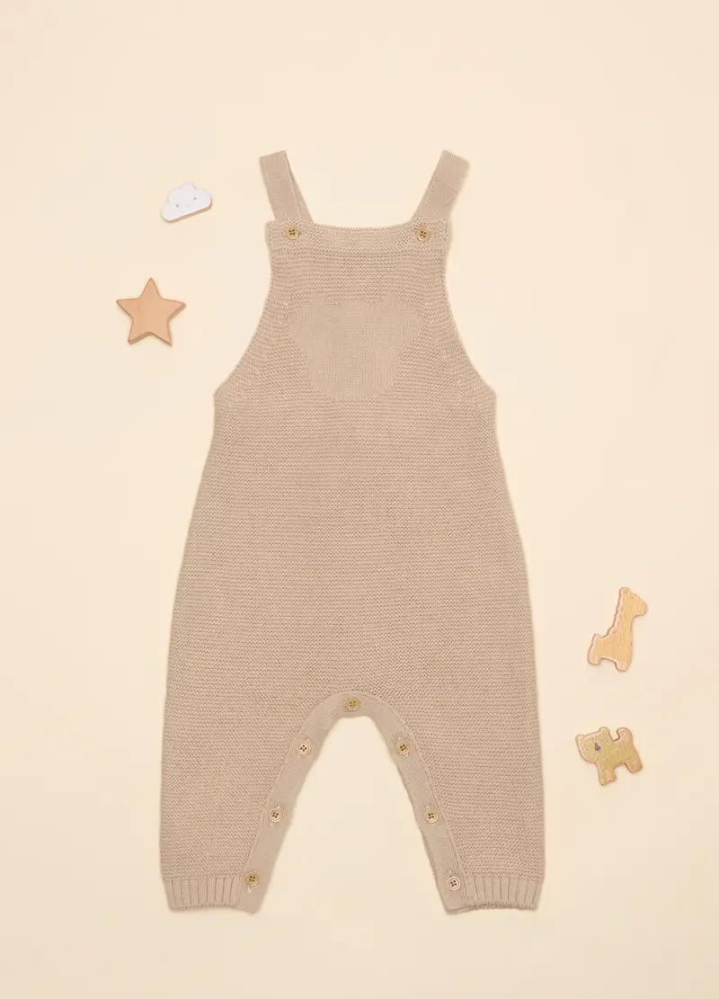 Blukids Salopette Neonato Marrone 2998145