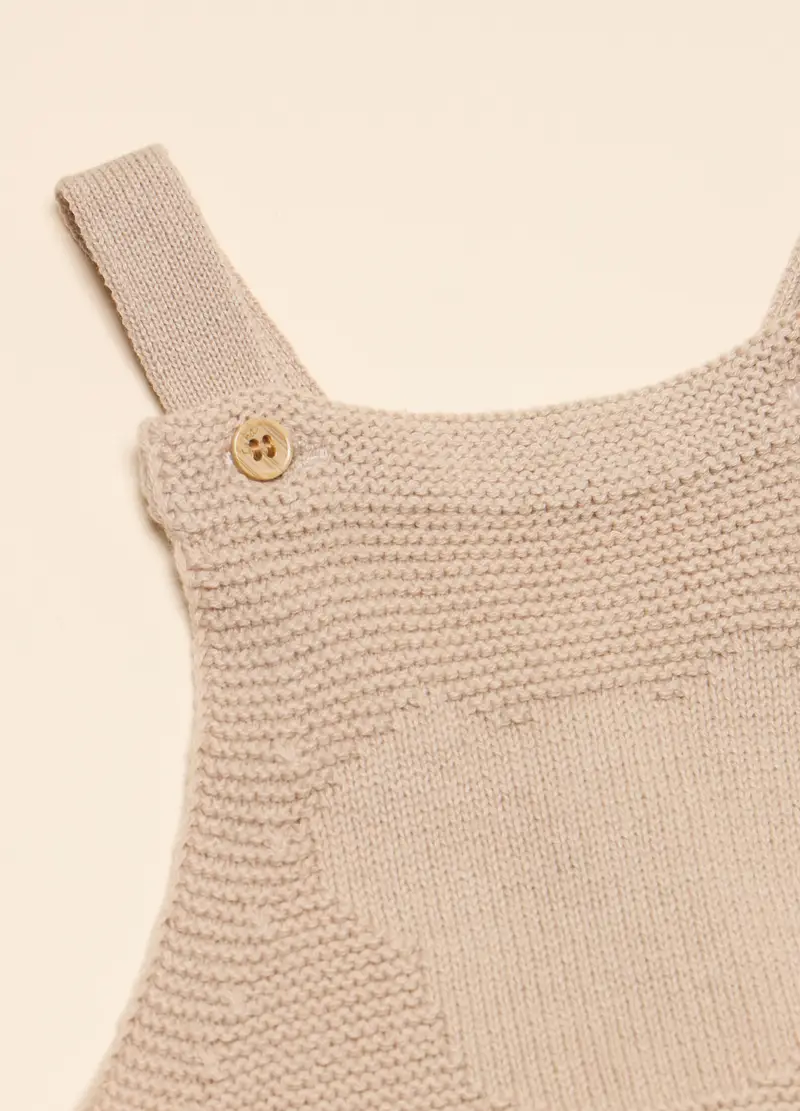 Blukids Salopette Neonato Marrone 3005690 miniatura 2