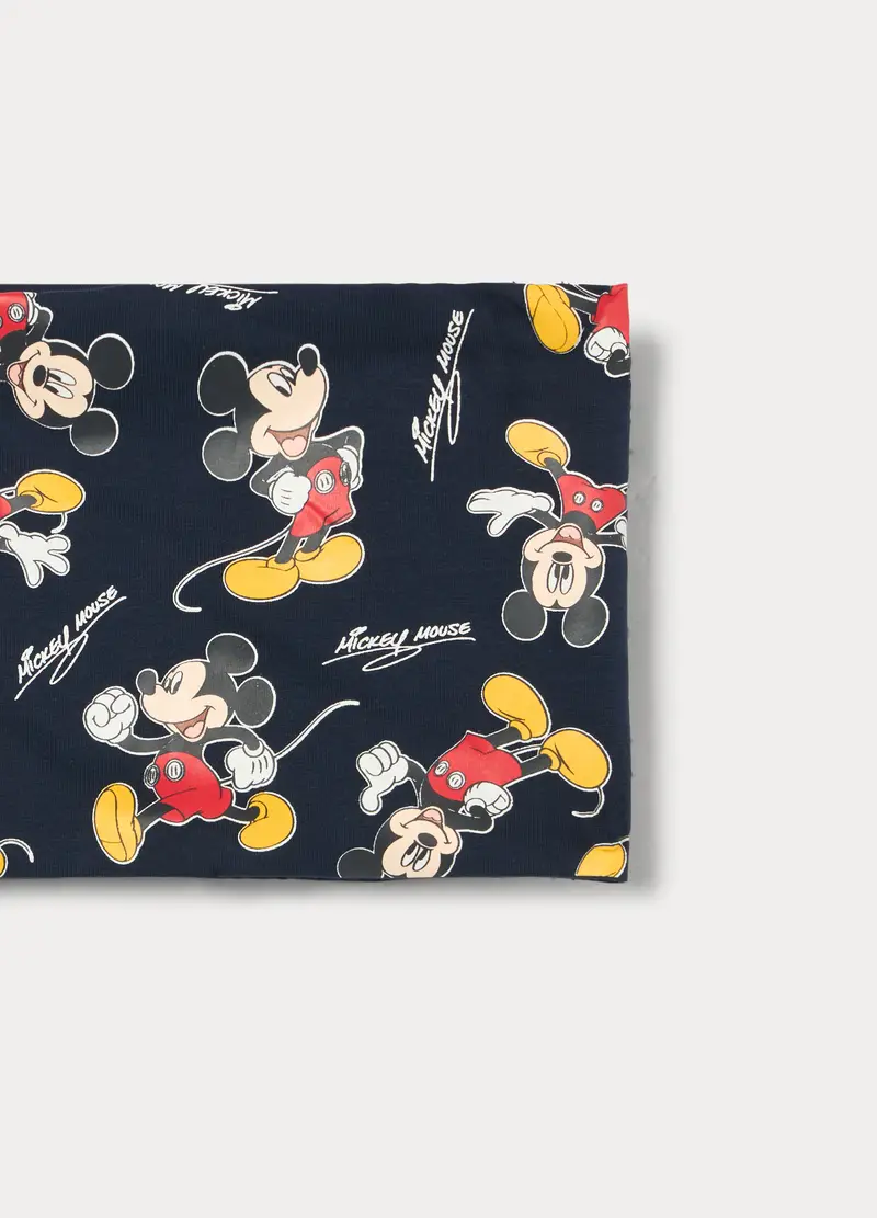 Scaldacollo Disney In Jersey Di Cotone Stretch Neonato, Blu scuro, U miniatura 3