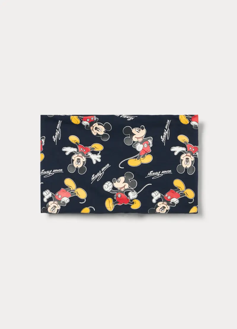 Scaldacollo Disney In Jersey Di Cotone Stretch Neonato, Blu scuro, U