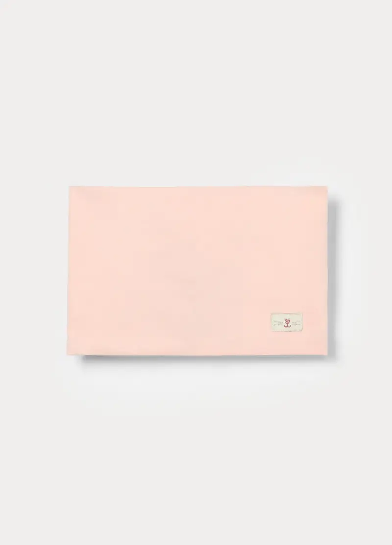 Scaldacollo In Jersey Di Cotone Stretch Neonata, Rosa chiaro, U