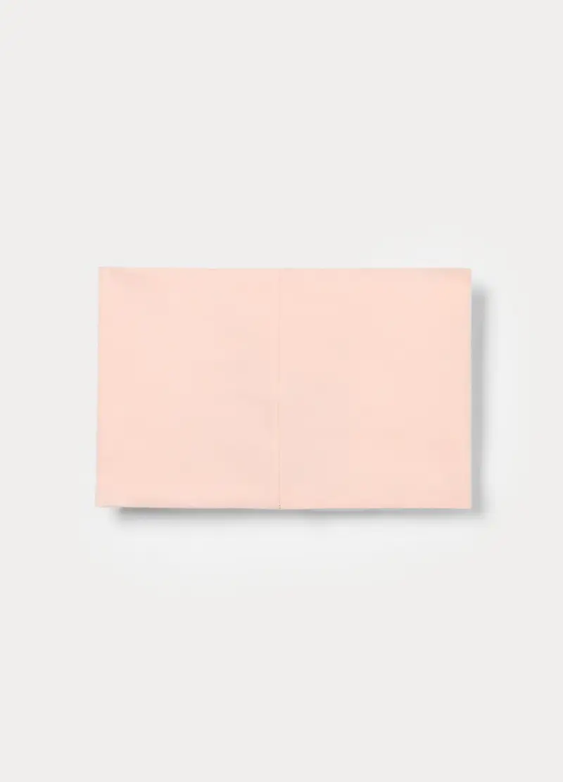 Scaldacollo In Jersey Di Cotone Stretch Neonata, Rosa chiaro, U miniatura 2