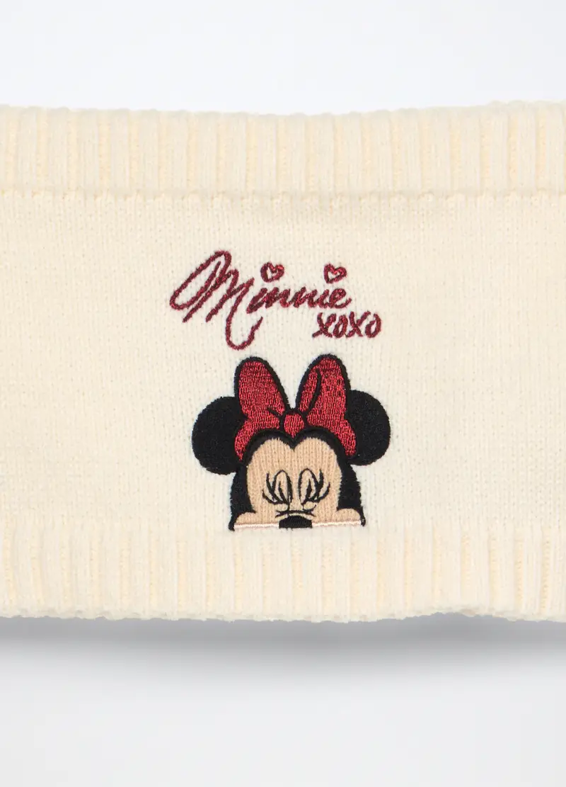Scaldacollo Tricot Disney, Bambina, Bianco avorio, .U miniatura 3