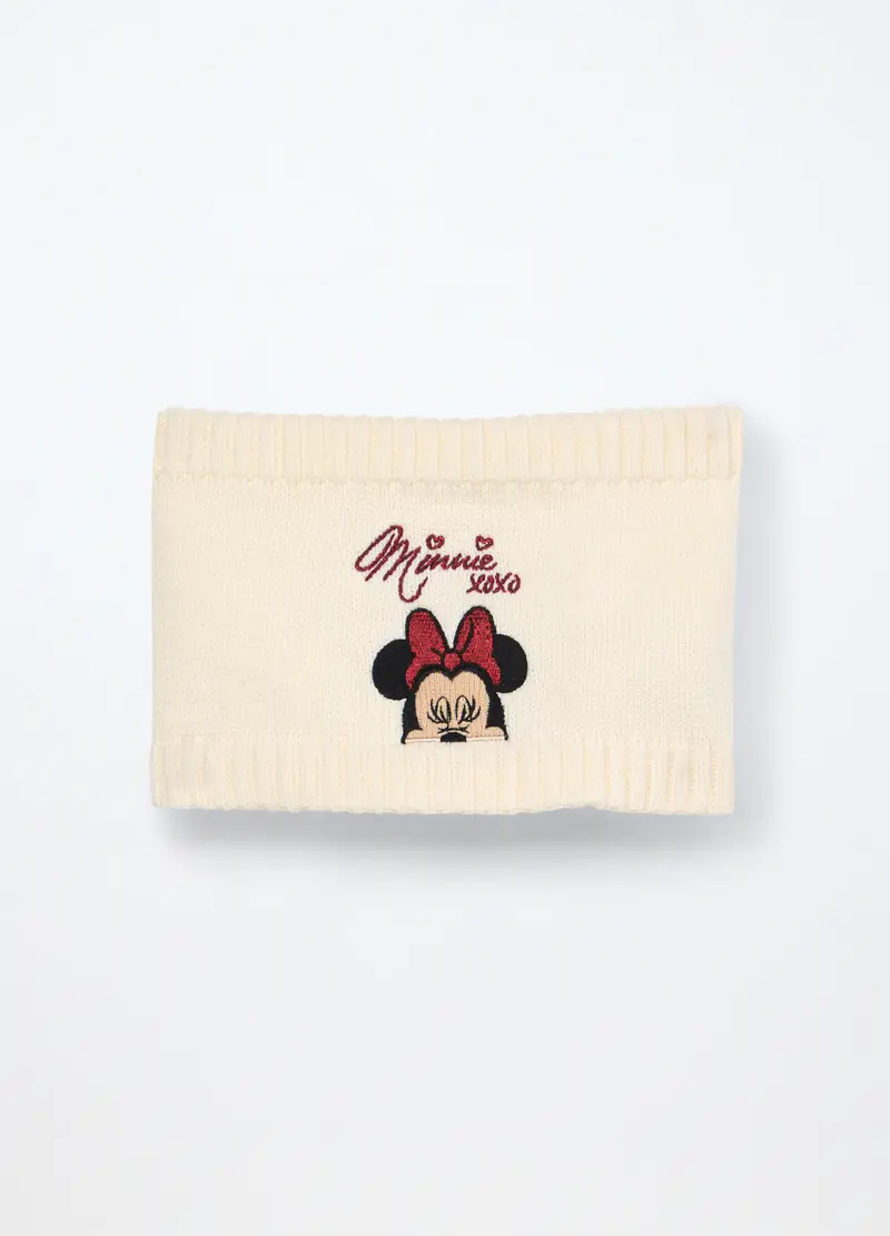 Scaldacollo Tricot Disney, Bambina, Bianco avorio, .U