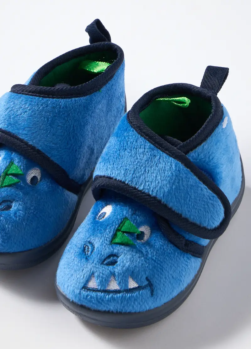 Scarpine Con Ricami, Unisex, Blu chiaro miniatura 2