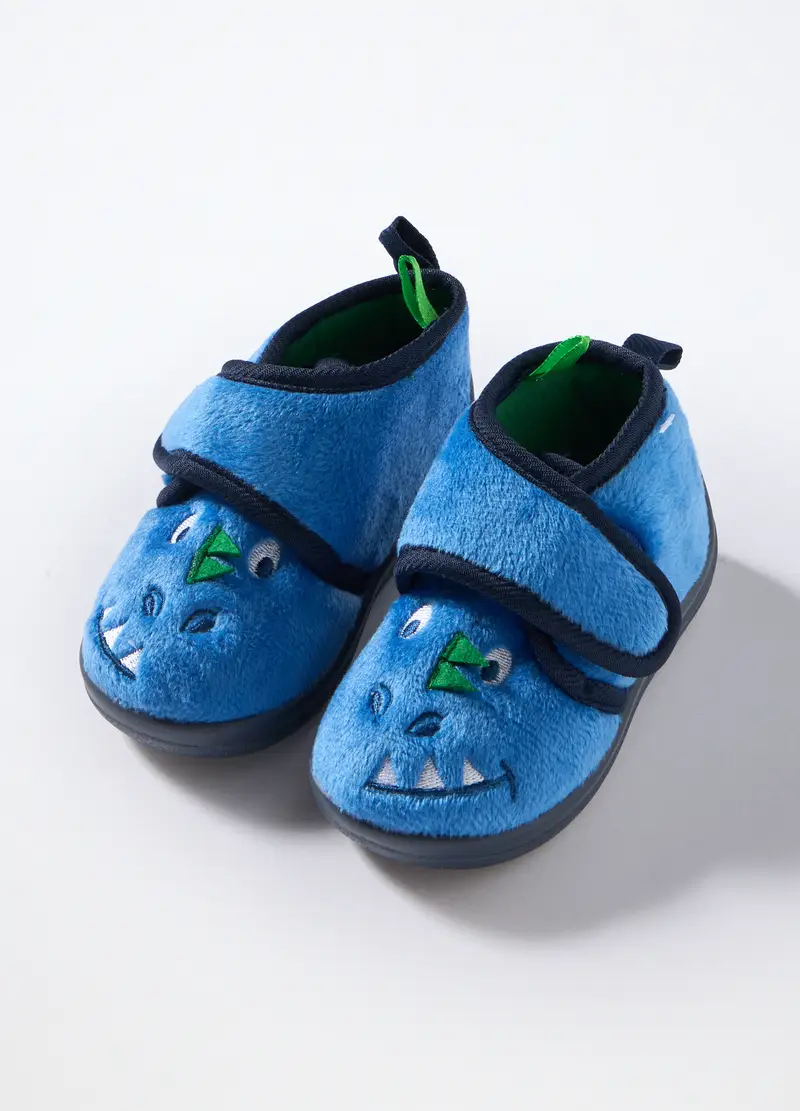 Scarpine Con Ricami, Unisex, Blu chiaro
