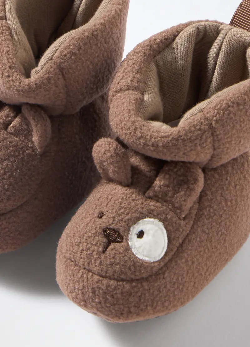 Scarpine Con Ricami, Unisex, Marrone, .U miniatura 2