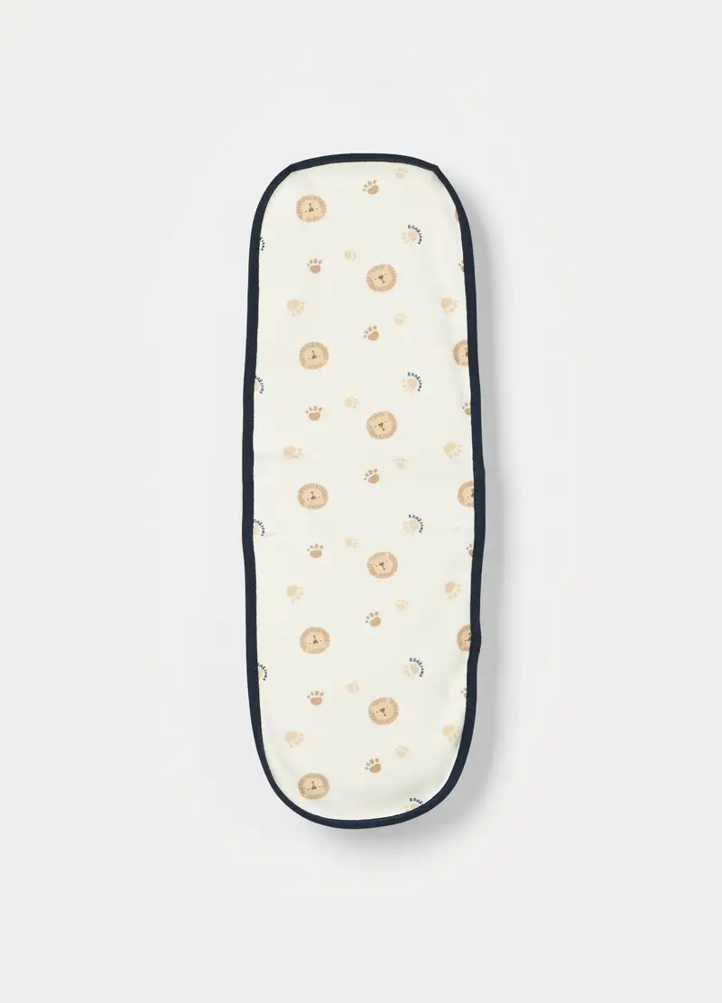 Set Bavaglino E Bavetta Neonato, Blu, U miniatura 2