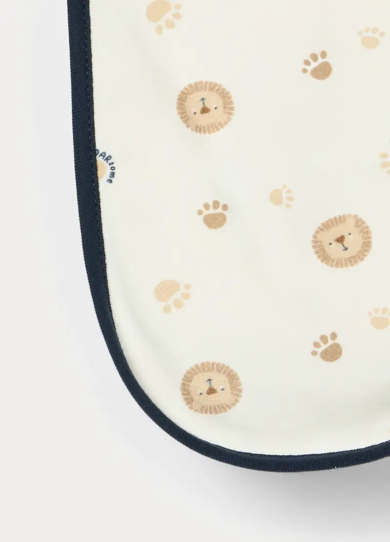 Set Bavaglino E Bavetta Neonato, Blu, U miniatura 3