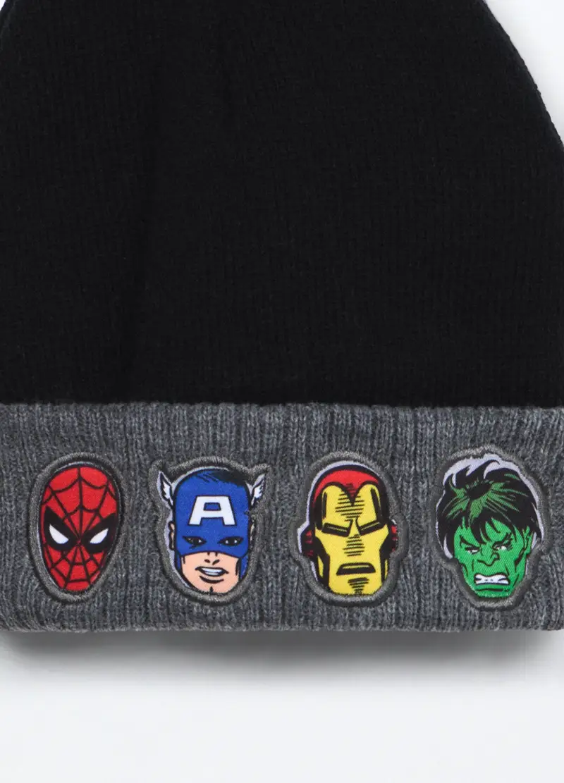 Set Berretto + Scaldacollo Tricot, Bambino, Grigio scuro miniatura 3