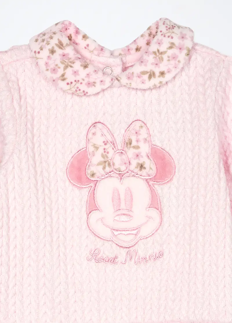 Set Disney In Misto Viscosa Velour Neonata, Rosa chiaro miniatura 3