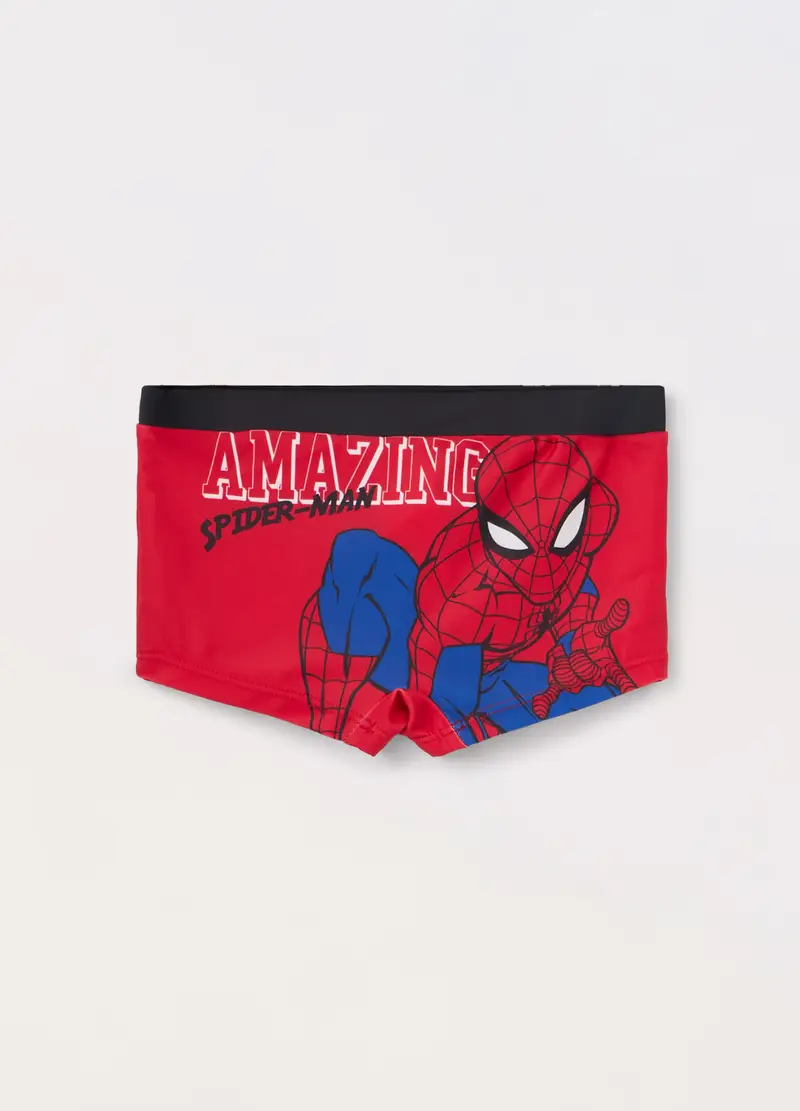 Blukids, Shorts Costume Bambino, Unisex, Rosso aragosta, Taglia: 3-4