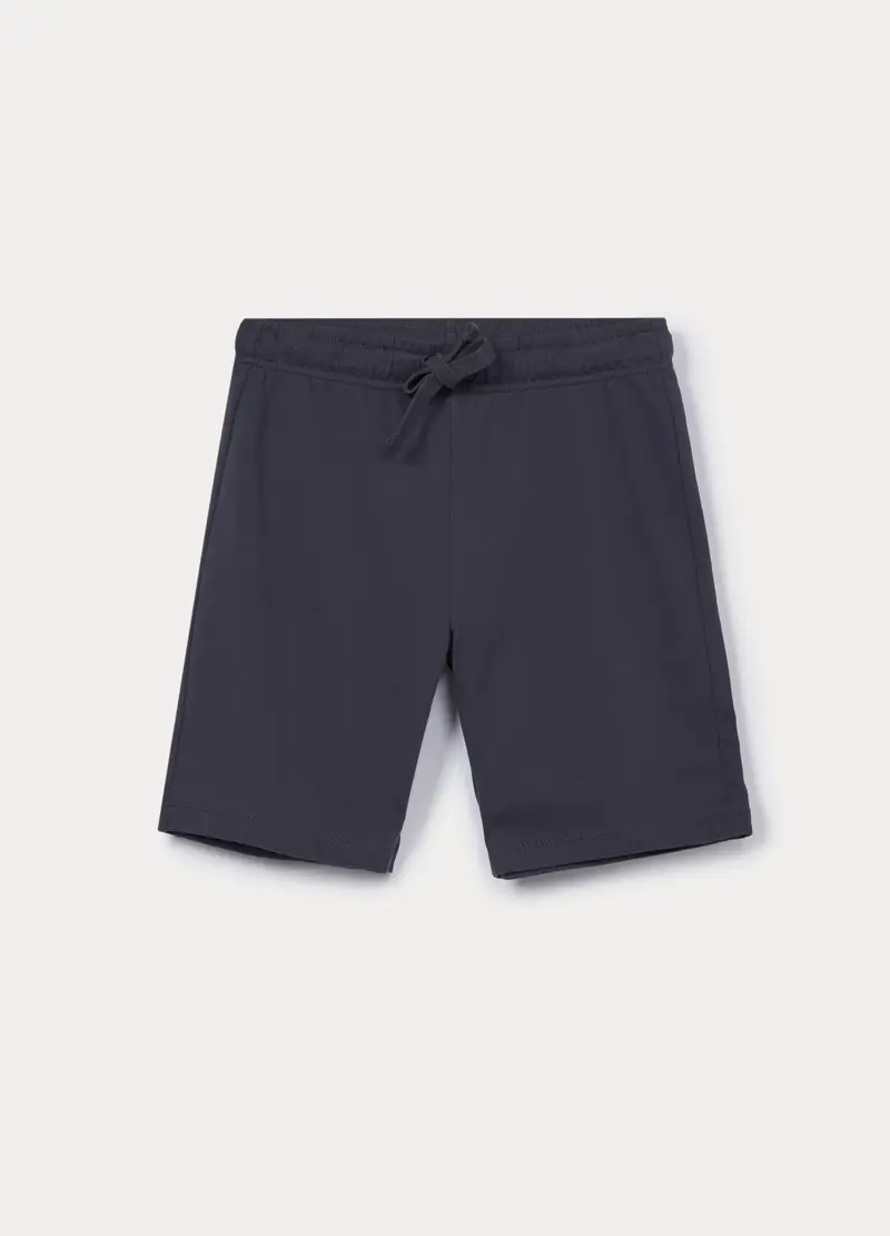 Shorts In French Terry Ragazzo, Bambino, Grigio chiaro