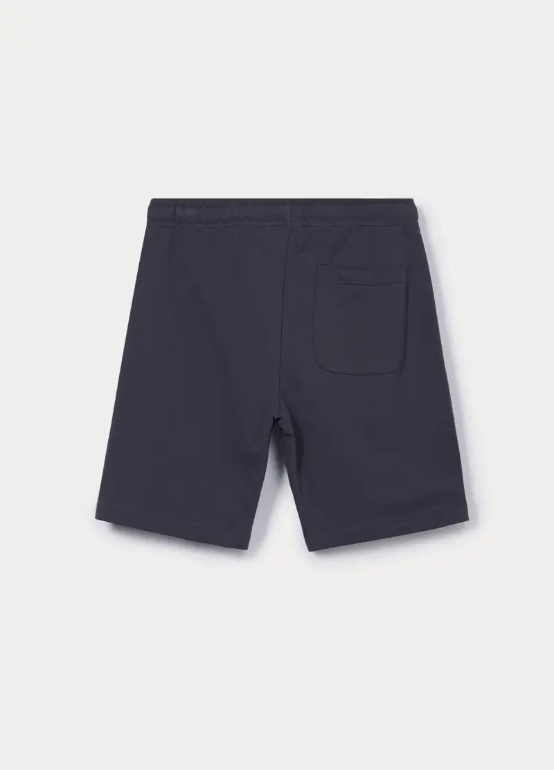Shorts In French Terry Ragazzo, Bambino, Grigio chiaro miniatura 2