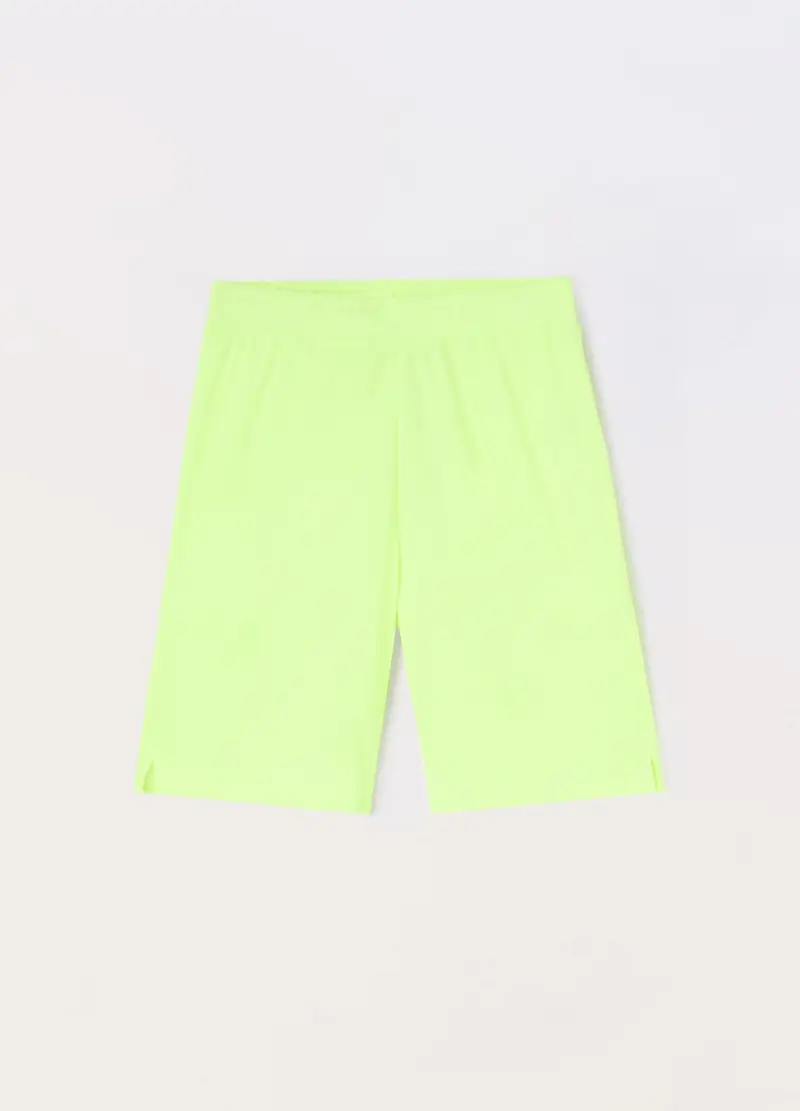 Blukids, Shorts In Tessuto Mesh Ragazzo, Bambino, Giallo fluo, Taglia: 9-10