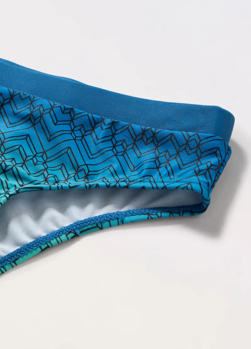 Slip Costume Bambino, Unisex, Azzurro celeste miniatura 2