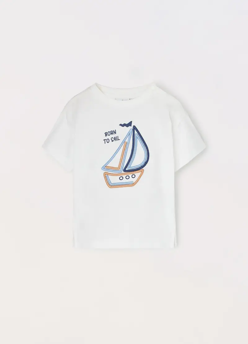 Blukids T-shirt Bambino Bianco 964620