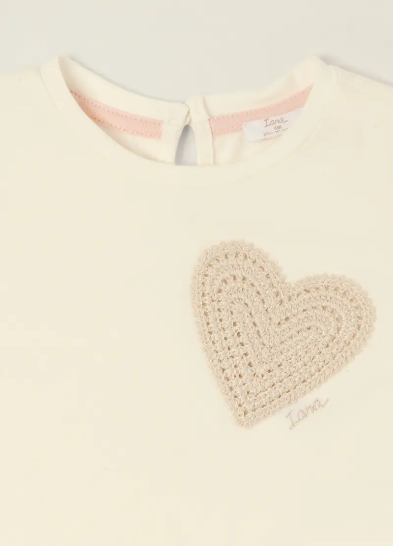 Blukids T-shirt Beige 4288325 miniatura 3