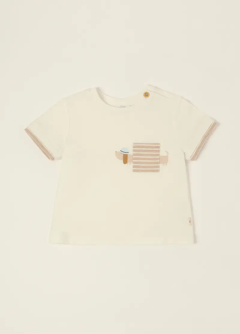 Blukids T-shirt Neonato Beige 4288413