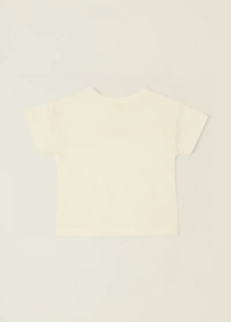 Blukids T-shirt Neonato Beige 4288206 miniatura 2