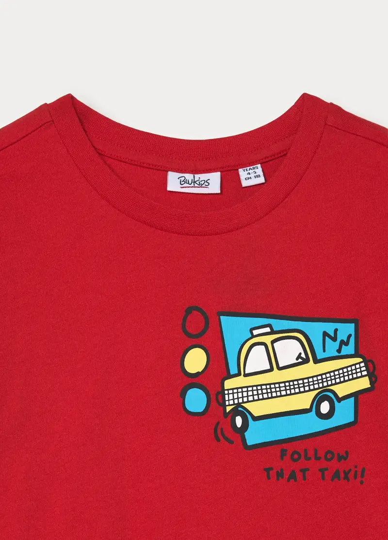 Blukids T-shirt Bambino Rosso 4318347 miniatura 3