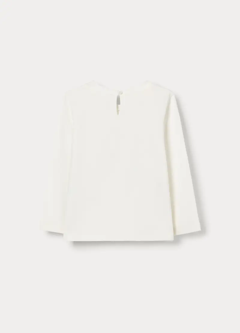 Blukids T-shirt Bambina Bianco 4223143 miniatura 2