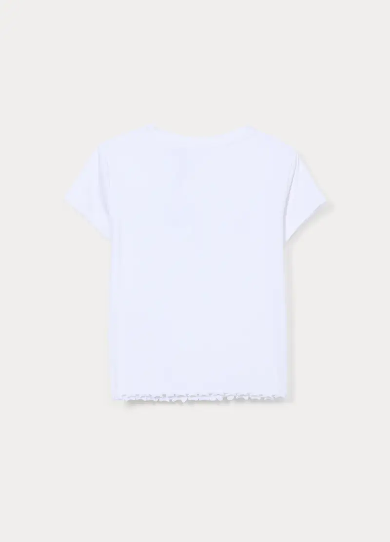 Blukids T-shirt Ragazza Bianco 4319973 miniatura 2