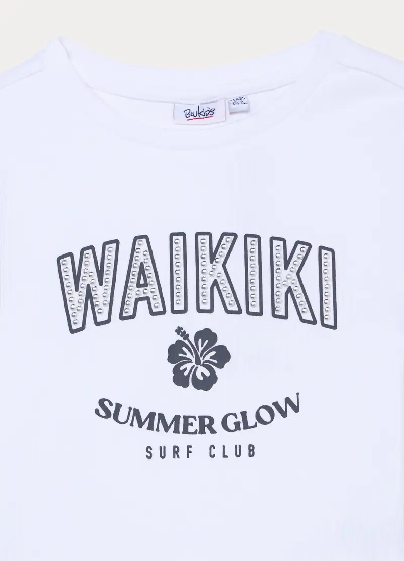 Blukids T-shirt Ragazza Bianco 4320232 miniatura 3