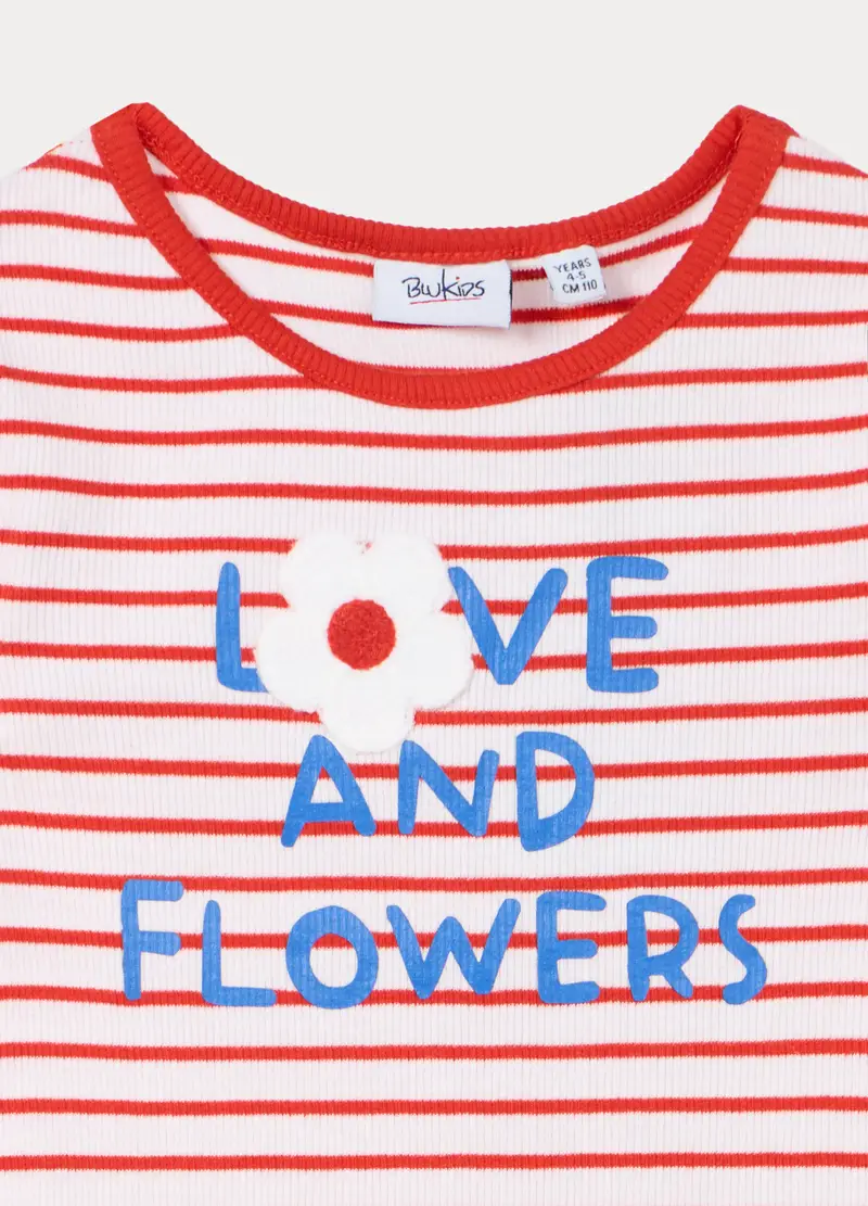 Blukids T-shirt Bambina Rosso 4318312 miniatura 3