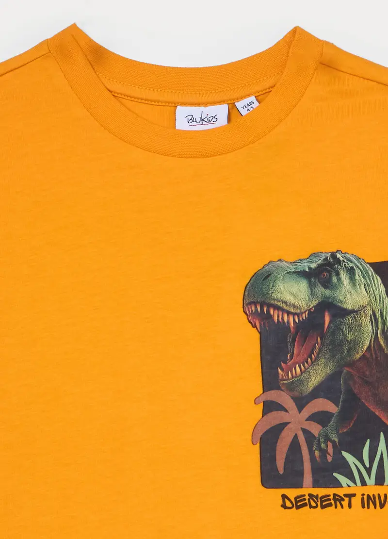 Blukids T-shirt Bambino Giallo 4320289 miniatura 3