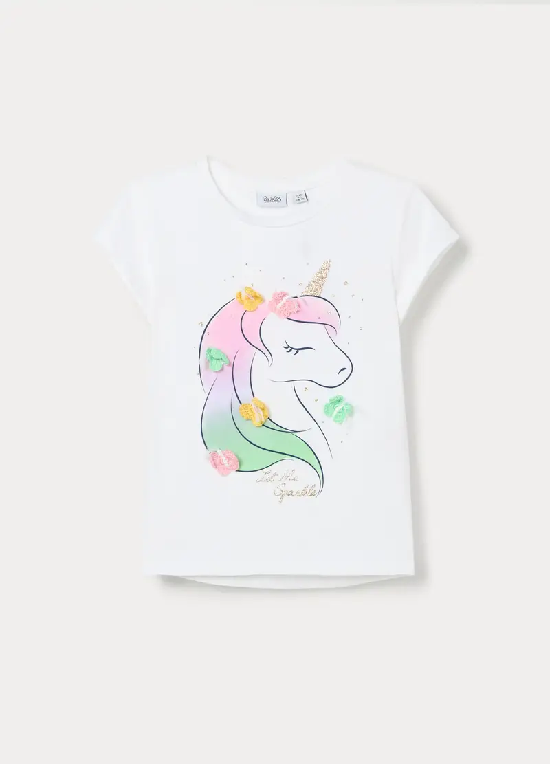 Blukids T-shirt Bambina Bianco 4319984