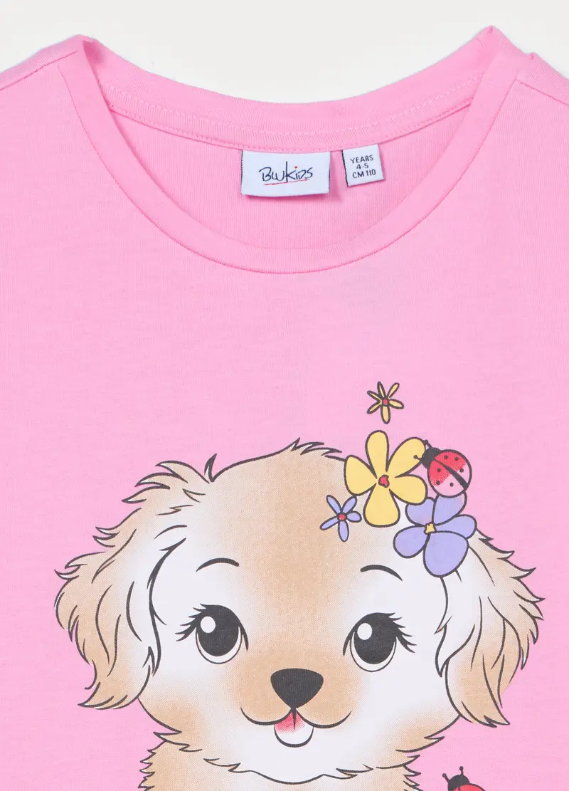 Blukids T-shirt Bambina Rosa 4350269 miniatura 3
