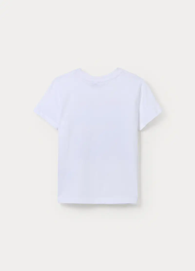 T-shirt Girocollo Ragazza, Bambina, Bianco miniatura 2