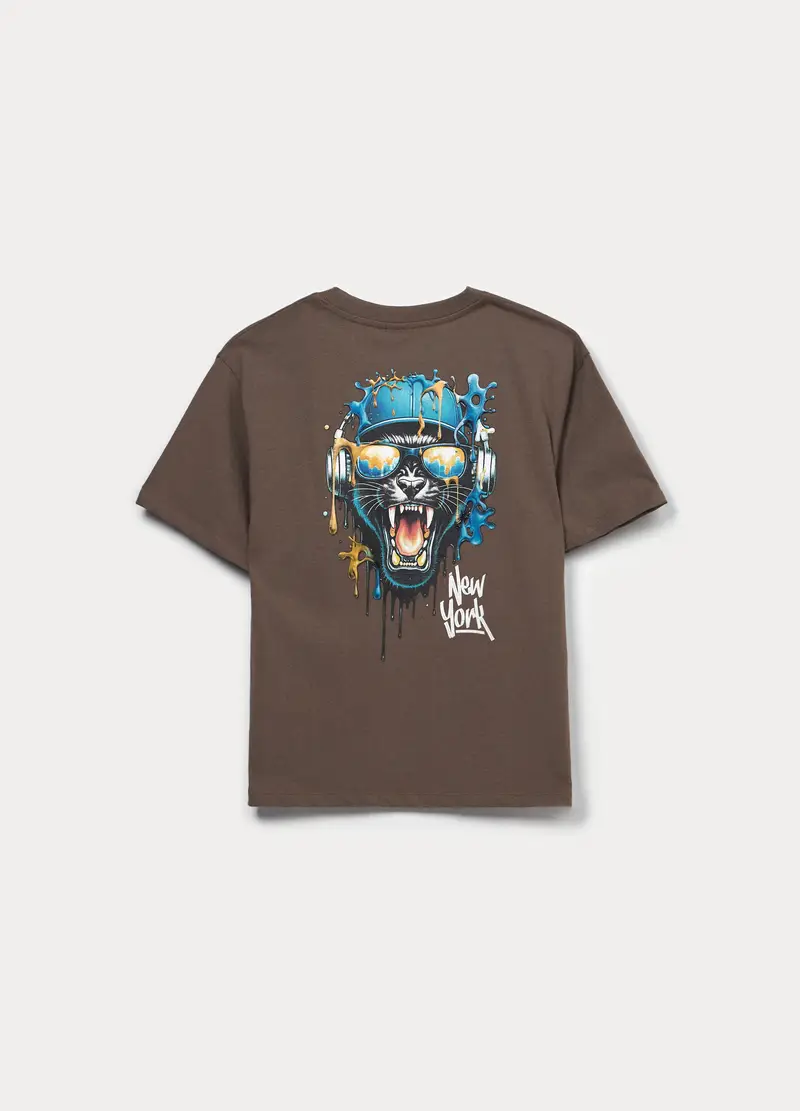 Blukids T-shirt Bambino Marrone 4349866 miniatura 2