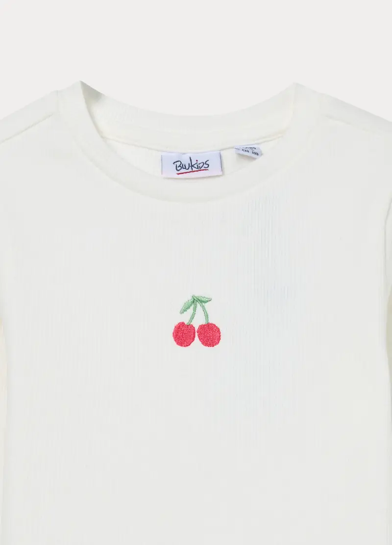 Blukids T-shirt Bambina Bianco 4330898 miniatura 3