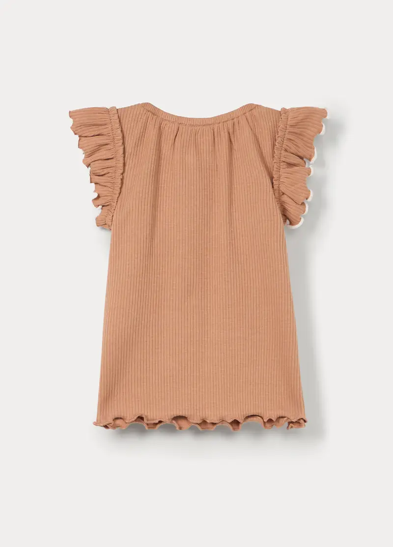 Blukids T-shirt Bambina Marrone 4307685 miniatura 2