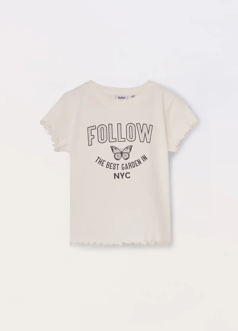 Blukids T-shirt Bambina Bianco 964354