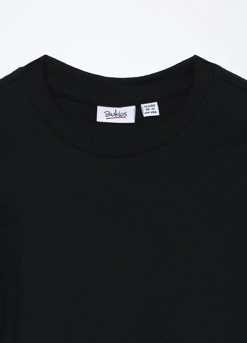 Blukids T-shirt Ragazza Nero 1093964 miniatura 2