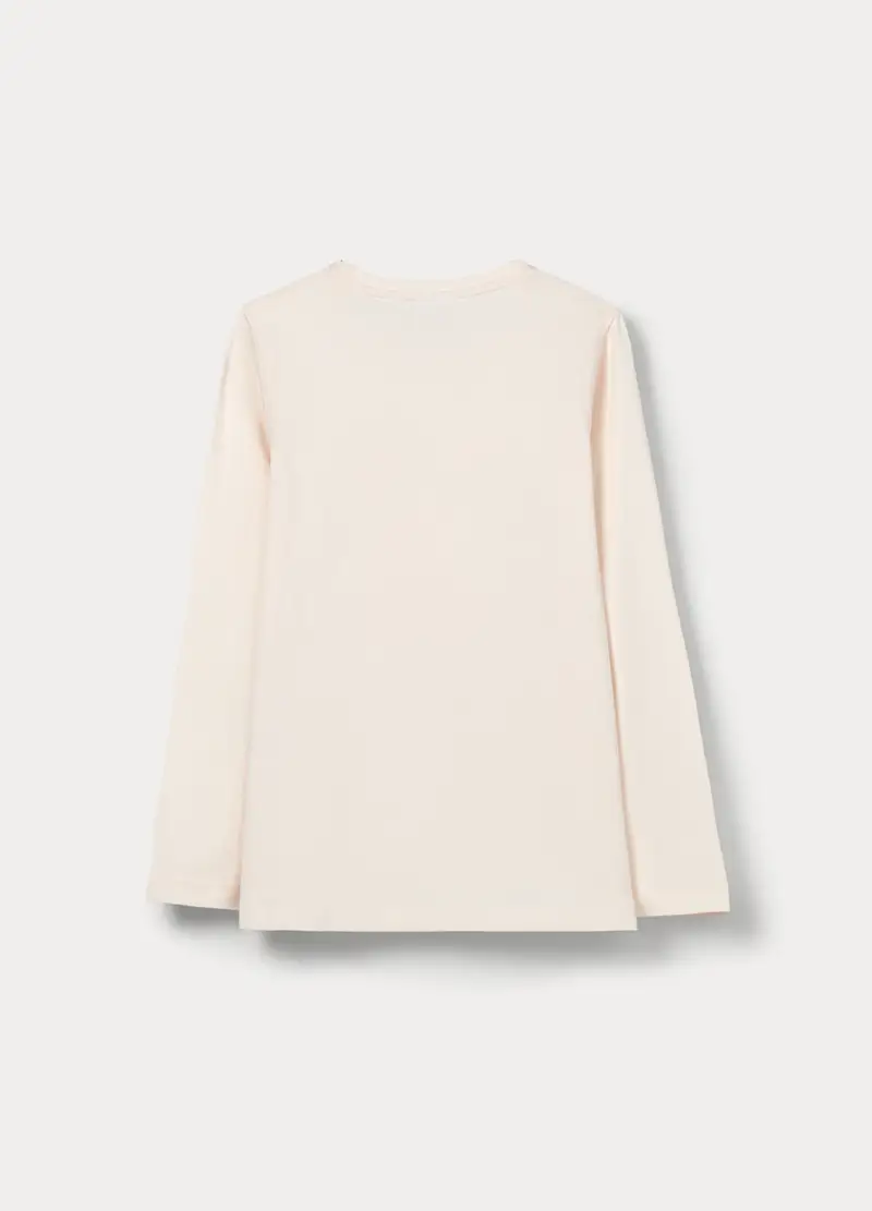 Blukids T-shirt Bambina Beige 4318081 miniatura 2