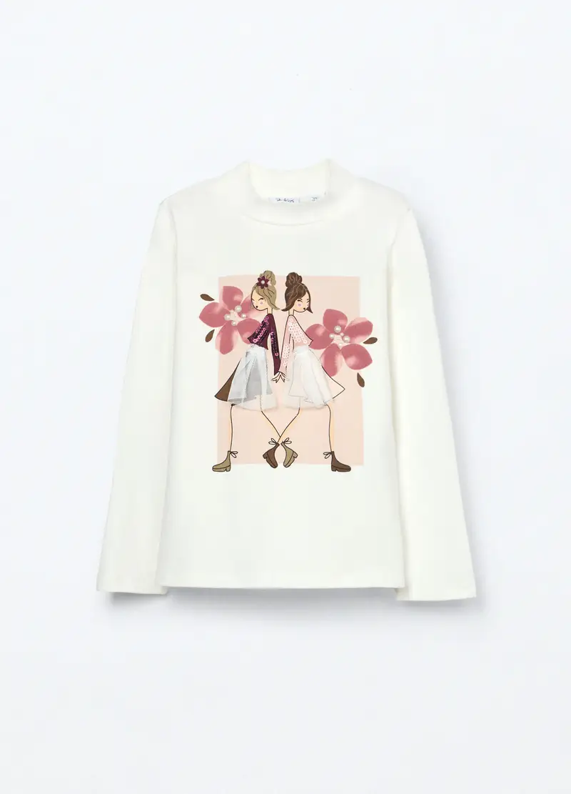 Blukids T-shirt Bambina Bianco 4252474