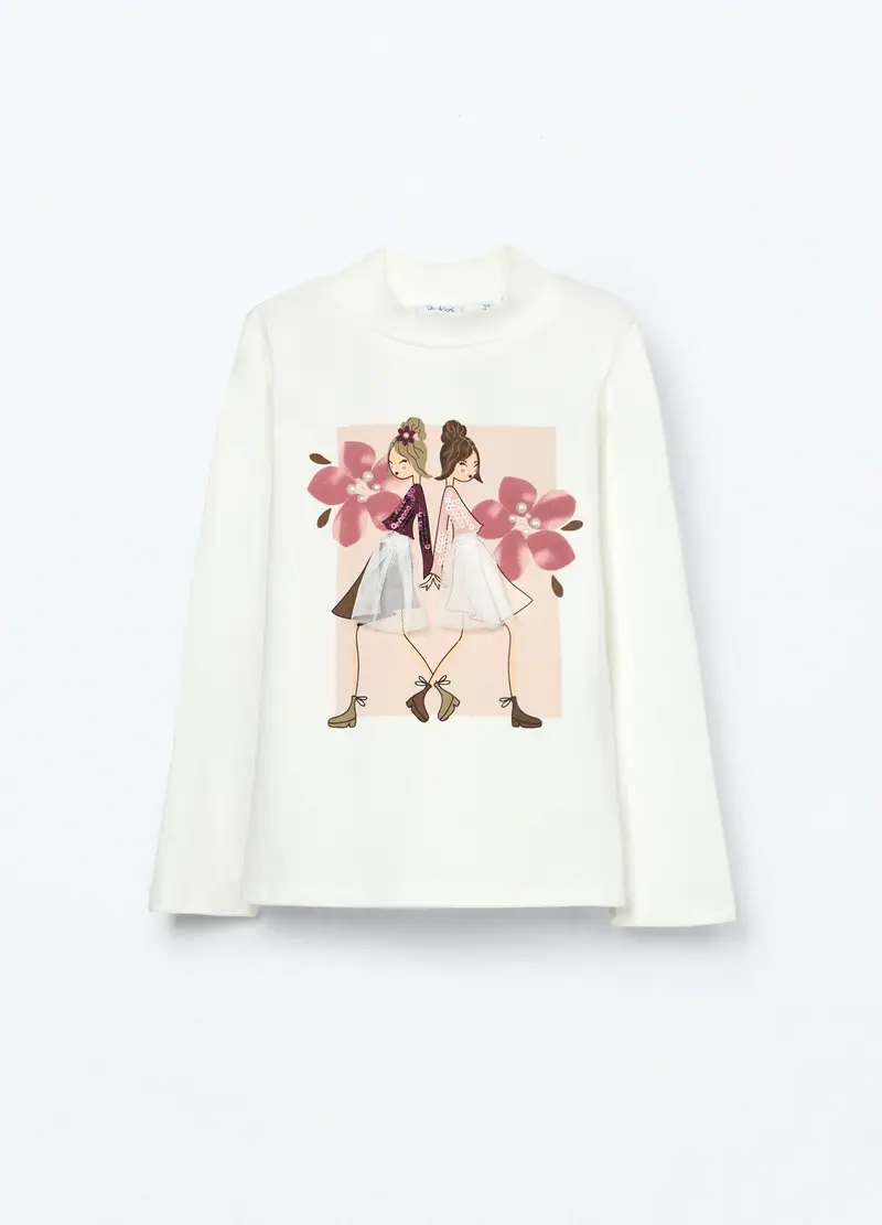 Blukids T-shirt Bambina Bianco 1994903