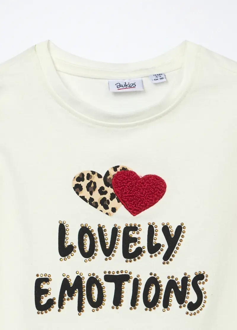 Blukids T-shirt Bambina Bianco 1094576 miniatura 2